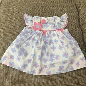 TBBC Floral Baby Dress with Ruffle Sleeves